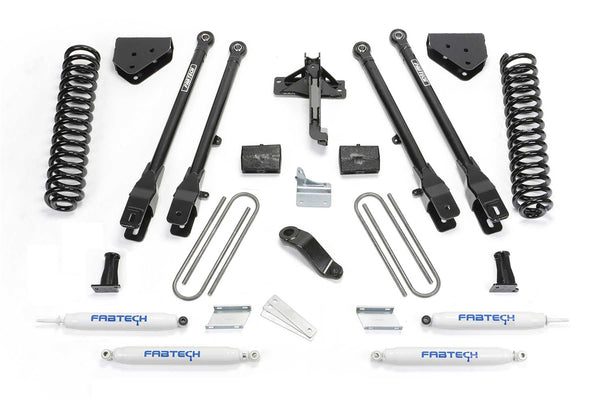 Fabtech 4 Link Lift System, 4" — 2008-2016 Ford F-250 Super Duty / Ford F-350 Super Duty