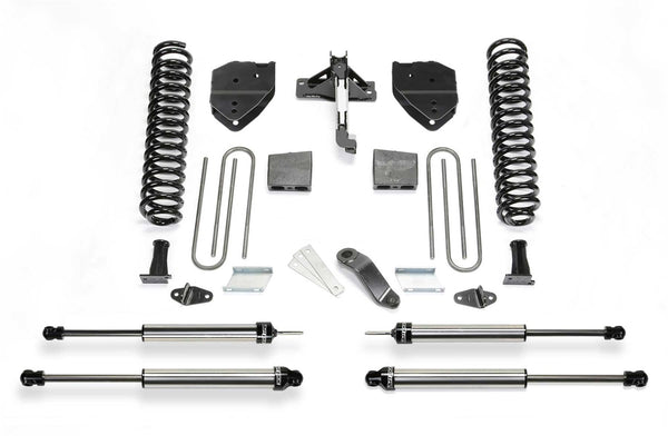 Fabtech Basic Lift System with Shocks — 6" Lift — 2017-2022 Ford F-250 Super Duty / F-350 Super Duty (K2217DL)