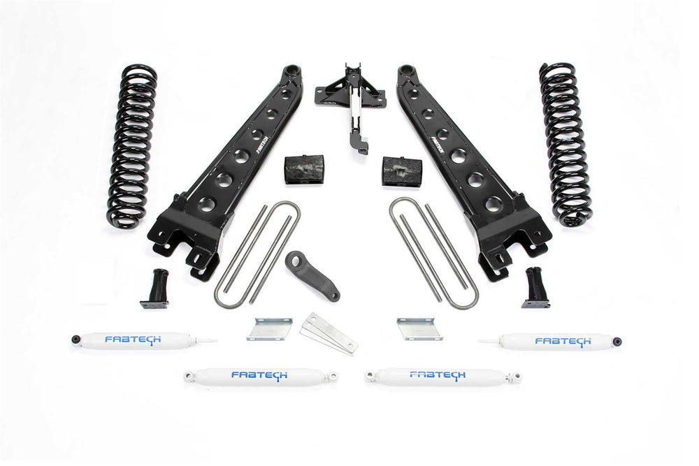 Fabtech Radius Arm Lift System — 6" Lift — 2017-2022 Ford F-250 Super Duty / 2017-2023 F-350 Super Duty (K2218)