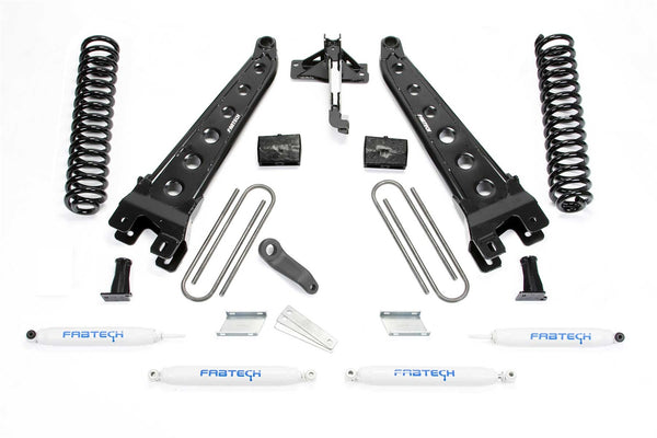 Fabtech Système de rehaussement à bras radiaux — rehaussement de 6 po — 2020-2021 Ford F-250 Super Duty / F-350 Super Duty (K2256)