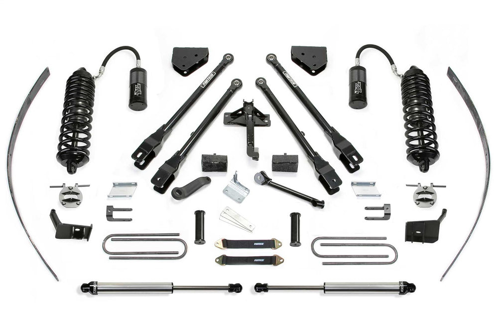 Fabtech 4 Link Lift System, 8" Lift — 2011-2016 Ford F-250 Super Duty