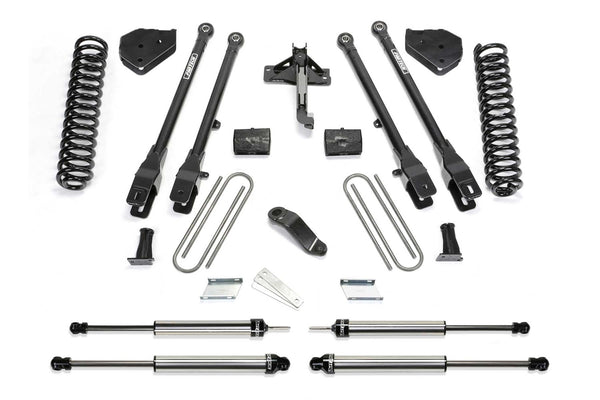 Fabtech 4 Link Lift System, 6" Lift — 2017 Ford F-450 Super Duty, 4WD