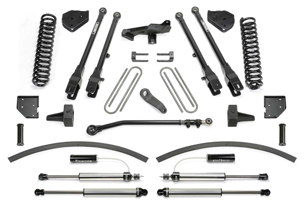 Fabtech 4 Link Lift System, 8" Lift — 2017-2022 Ford F-250 Super Duty / Ford F-350 Super Duty