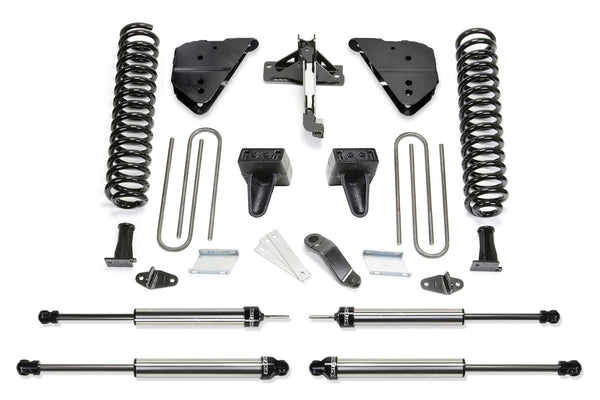 Fabtech Basic Lift System w/Shocks — 4" Lift — 2023-2026 Ford F-250 Super Duty / F-350 Super Duty (K2405DL)