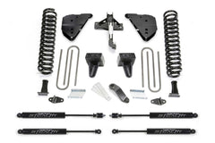 Fabtech Basic Lift System w/Shocks — 6" Lift — 2023-2026 Ford F-250 Super Duty / F-350 Super Duty (K2412M)