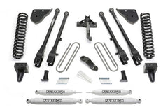 Fabtech 4 Link Lift System, 6" Lift — Diesel, Performance Shocks — 2023-2026 Ford F-250 Super Duty / Ford F-350 Super Duty (K2417)