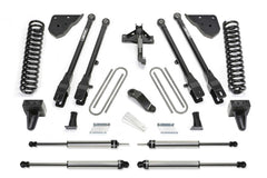 Fabtech 4 Link Lift System, 6" Lift — Diesel, Dirt Logic 2.25 Shocks — 2023-2026 Ford F-250 Super Duty / Ford F-350 Super Duty (K2417DL)