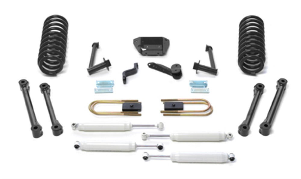 Fabtech Performance Lift System w/Shocks — 6" Lift — 2007-2008 Dodge Ram 2500 / 3500 (K30154)