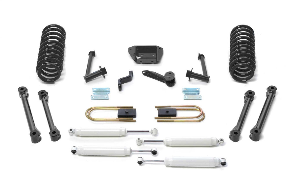 Fabtech Performance Lift System w/Shocks — 6" Lift — 2009-2010 Dodge Ram 2500 / 3500; 2011-2013 Ram 2500 / 3500 (K3038)