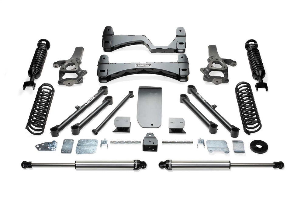 Fabtech Basic Lift System w/Shocks, 6" Lift — 2012-2018 Ram 1500