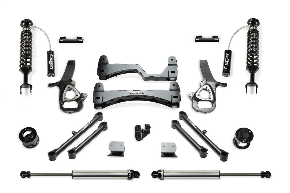 Fabtech Dirt Logic 2.5 Stainless Steel Resi Coil Over Shock Absorber — 6" Lift — 2019-2021 Ram 1500