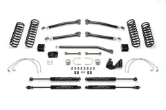 Fabtech Trail II Lift System, 3" Lift — 2007-2017 Jeep Wrangler