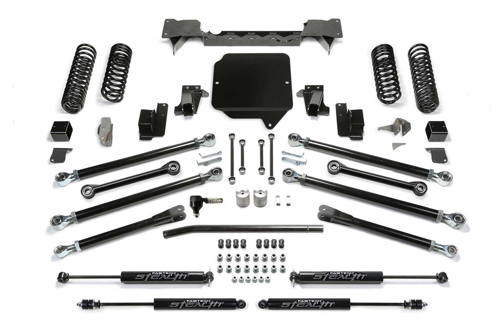 Fabtech Crawler Lift Kit, 3" — 2018+ Jeep Wrangler