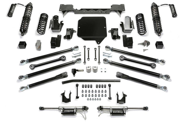 Fabtech Crawler Lift System w/DLSS Shocks — 3" Lift — 2018-2020 Jeep Wrangler (K4136DL)