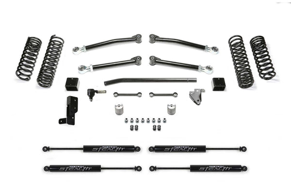 Fabtech Trail Lift System, 5" Lift — 2018+ Jeep Wrangler, 4WD