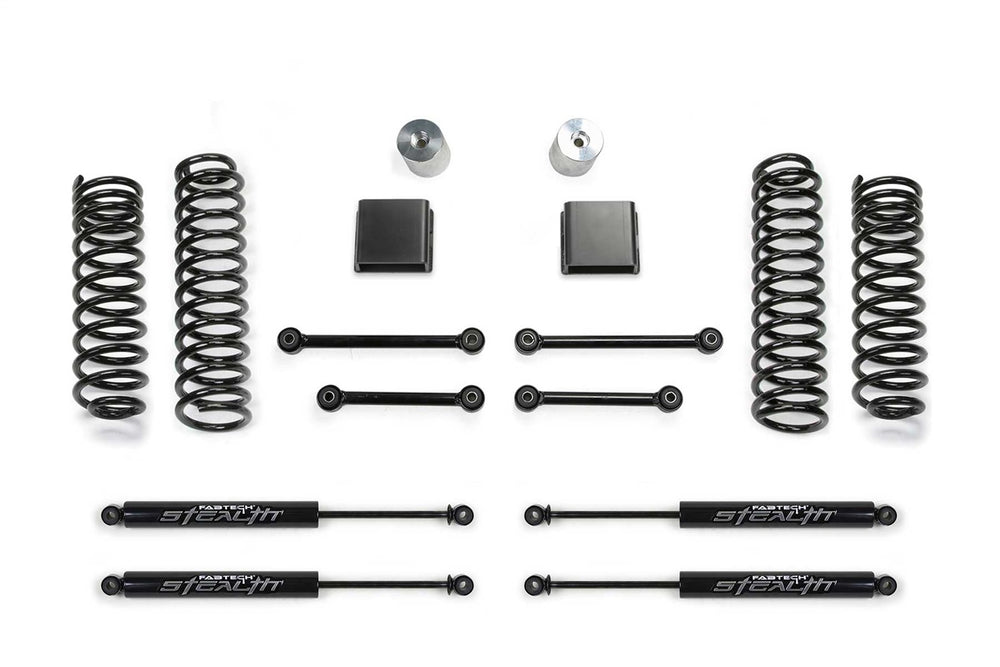 Fabtech Sport II Lift System, 3" Lift — 2020+ Jeep Gladiator, 4WD