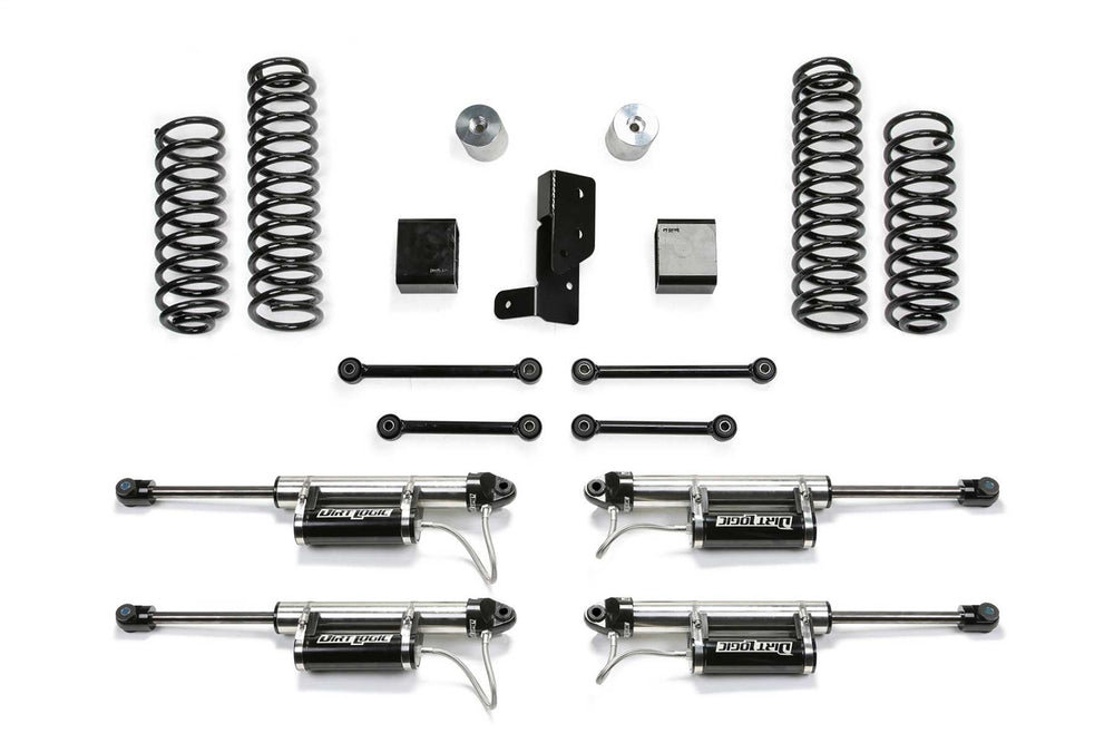Fabtech Sport Lift System w/Shock, 3" — 2021 Jeep Wrangler