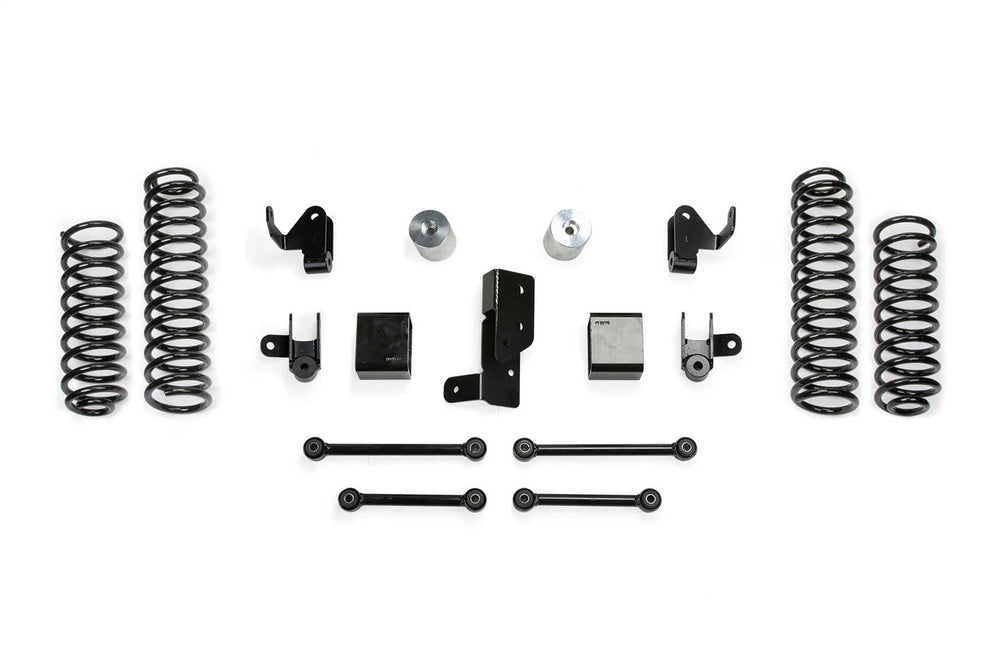 Fabtech Sport Lift System w/Shock, 3" — 2020-2022 Jeep Wrangler, 4WD