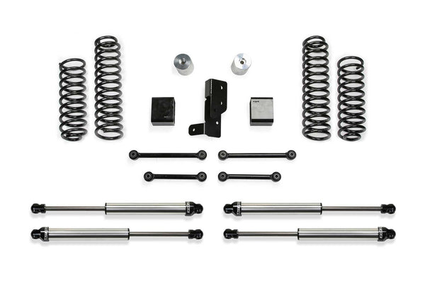 Fabtech Sport Lift System with Shock, 3" — 2020-2022 Jeep Wrangler, 4WD
