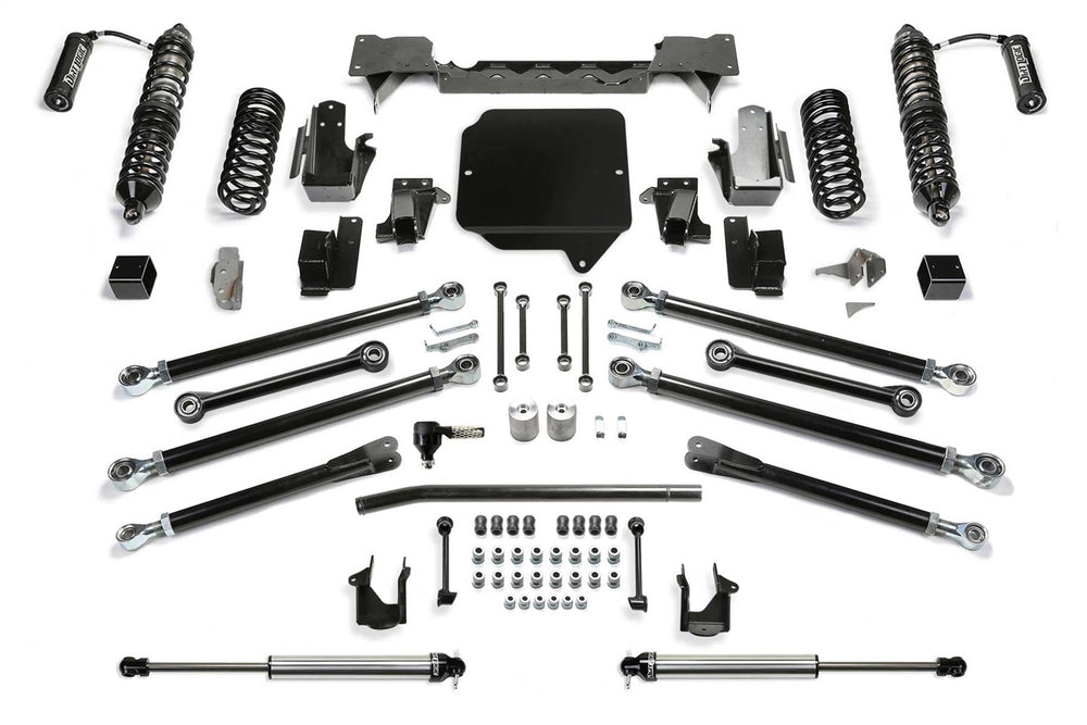 Fabtech Crawler Coilover Lift System, 5" Lift — 2021+ Jeep Wrangler