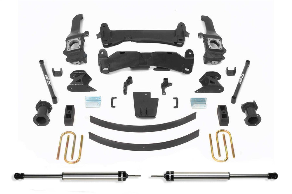 Fabtech Basic Lift System w/Shocks, 6" Lift — 2005-2013 Toyota Tacoma