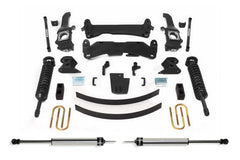 Fabtech Performance Lift System w/Shocks — 6" Lift — 2005-2013 Toyota Tacoma (K7020DL)
