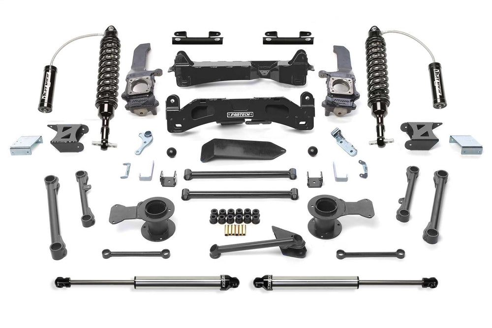 Fabtech Performance Lift System, 6" Lift — 2010-2014 Toyota FJ Cruiser, 4WD