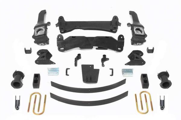 Fabtech Basic Lift System, 6" Lift — 2016-2023 Toyota Tacoma