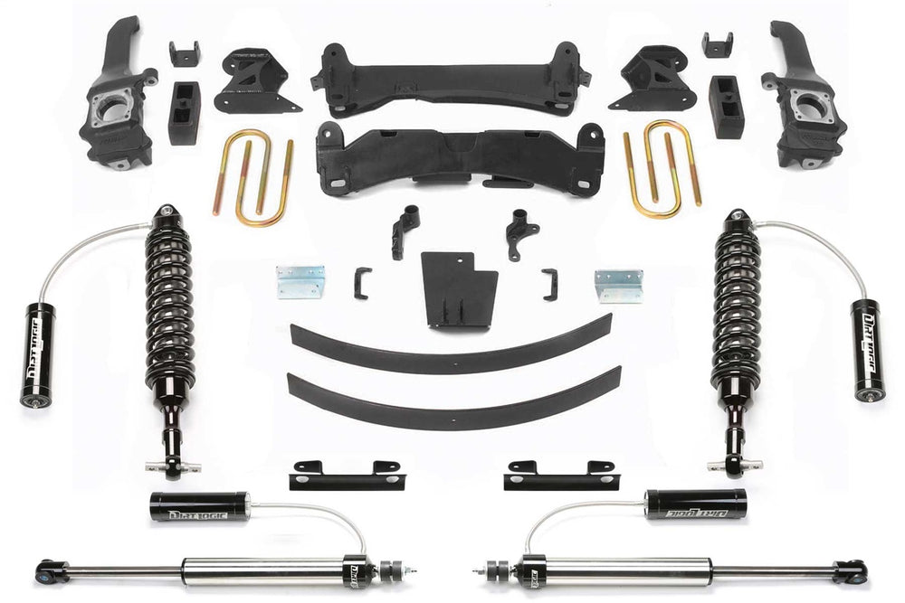 Fabtech Performance Lift System, 6" Lift — 2016-2023 Toyota Tacoma, 2WD