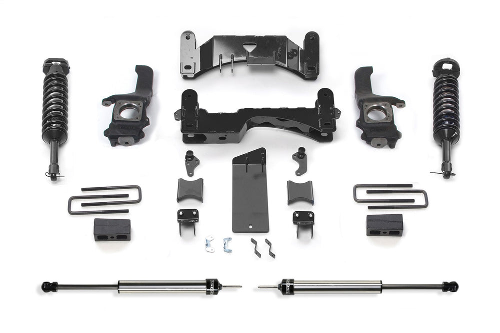 Fabtech Coil Spacer System, 6" Lift — 2016-2021 Toyota Tundra