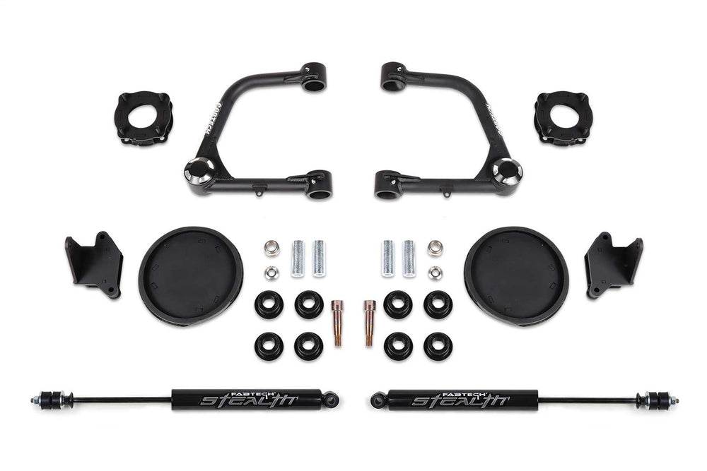 Fabtech Uniball UCA Lift System — 3" Lift (K7086M) — 2022-2026 Toyota Tundra