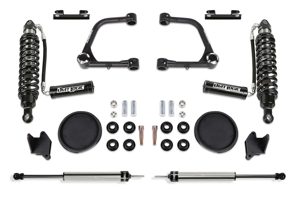 Fabtech Uniball UCA Lift Kit, 3" Lift — 2022+ Toyota Tundra, 4WD