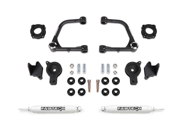 Fabtech Uniball UCA Lift System — 3" Lift (K7089) — 2022-2026 Toyota Tundra