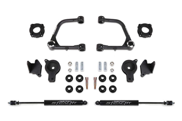 Fabtech Uniball UCA Lift System — 3" Lift (K7089M) — 2022-2026 Toyota Tundra, 4WD
