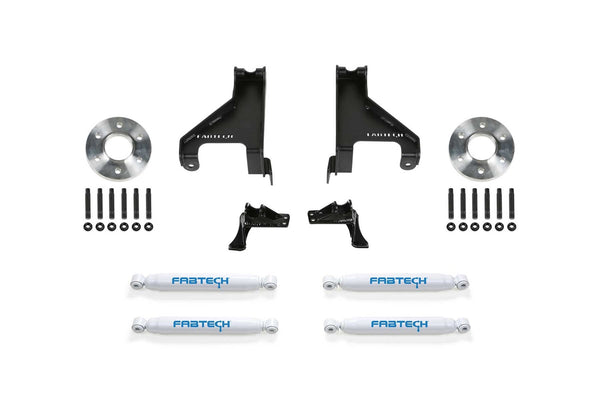 Fabtech Auxiliary Shock Kit — Front (K9005)