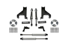 Fabtech Auxiliary Shock Kit — Front, 4WD (K9005DL)
