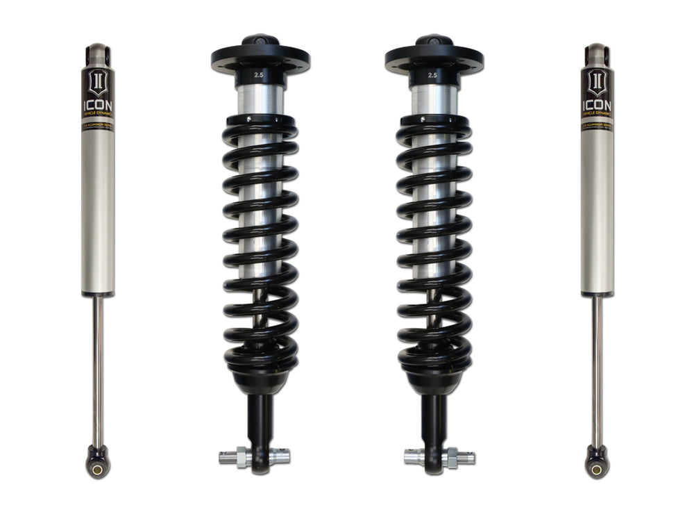 ICON 2014 Ford F-150 2WD, 0-2.63" Lift, Stage 1 Suspension System