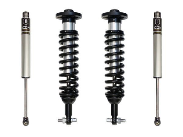 ICON 2014 Ford F-150 2WD, 0-2.63" Lift, Stage 1 Suspension System