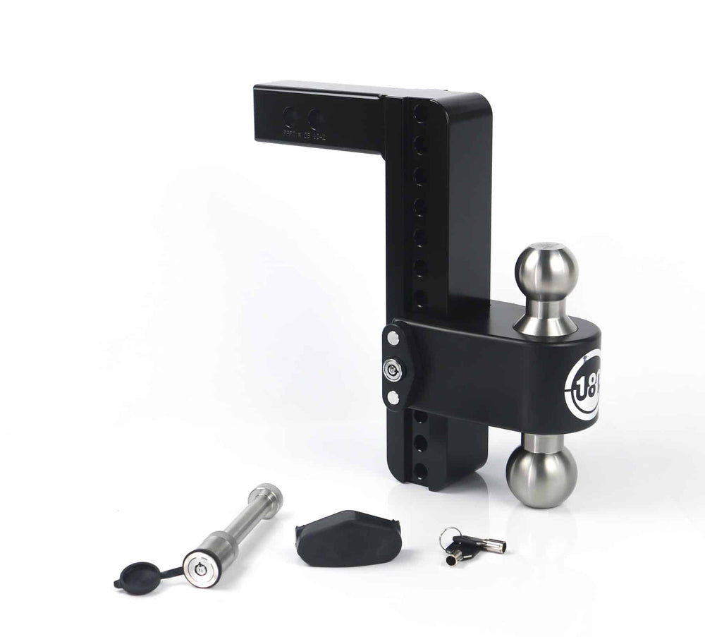 Weigh Safe 10" Drop Hitch, 2" Shank (10K/12.5K Grwr) (LTB10-2-KA-CER-BLA)