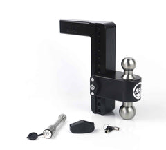 Weigh Safe 10" Drop Hitch, 2" Shank (10K/12.5K Grwr) (LTB10-2-KA-CER-BLA)