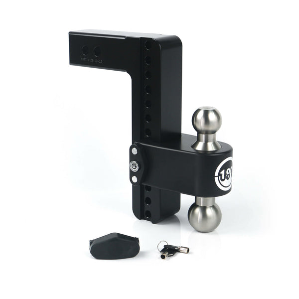 Weigh Safe 10" Drop Hitch, 2.5" Shank (8K/14.5K Gtwr) (LTB10-2.5-CER-BLA)