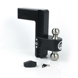 Weigh Safe Turnover Ball 10In Drop Hitch with 3In Shank (8K/21K Gtwr)with Cerakote