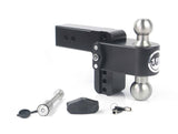 Weigh Safe Cerakote 180 Hitch Stainless Steel 4In Drop Hitch With 2.5In Shank (10K/18.5K Grwr) With Ws05
