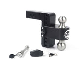 Weigh Safe Cerakote 180 Hitch Stainless Steel 6In Drop Hitch With 2In Shank (10K/12.5K Grwr) With Ws05