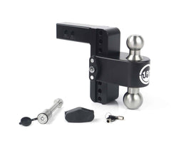 Weigh Safe 6" Drop Hitch, 2" Shank (10K/12.5K Grwr) (LTB6-2-KA-CER-BLA)