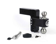 Weigh Safe 6" Drop Hitch, 2.5" Shank (10K/18.5K Grwr) (LTB6-2.5-KA-CER-BLA)