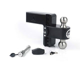 Weigh Safe Cerakote 180 Hitch Stainless Steel 6In Drop Hitch With 3In Shank (10K/21K Grwr)With Ws05