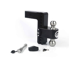Weigh Safe 8" Drop Hitch, 2.5" Shank (10K/18.5K Grwr) (LTB8-2.5-KA-CER-BLA)