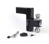 Weigh Safe Cerakote 180 Hitch Stainless Steel 8In Drop Hitch With 3In Shank (10K/21K Grwr)With Ws05