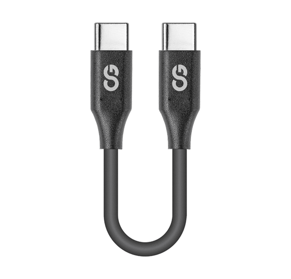 LOGiiX Sync & Charge USB-C to USB-C 15cm - Black